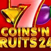 Gioca a 7 Coins’n Fruits 24 su Winita Casino e raccogli monete d’oro, frutti succosi e vincite rinfrescanti